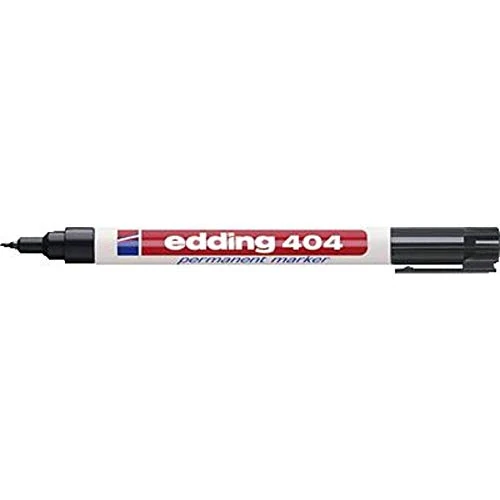 Offerta a tempo: edding 404 Marcatore Permanente, Nero — 11% da 2,81 € a 2,50 €