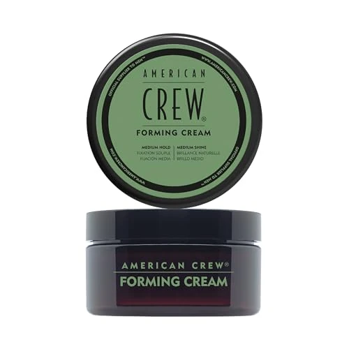 American Crew - Forming Cream - haarwax voor mannen - haarcrème - stylingproduct met gemiddelde fixatie en glans - alle haartypes - stylingwax met professionele formule - 85 g
