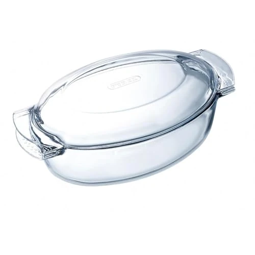 Offerta a tempo: Pyrex P591 vetro ovale Casseruola, 5.8 L - 42% da 37.85 € a 21.95 €