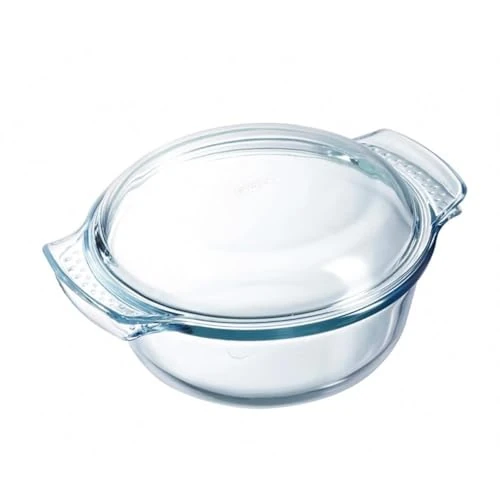 Limited offer: Pyrex 118A000 Glass Round Casserole, 4.9 Liter from 68.02 EUR to 68.02 EUR (save 0%)