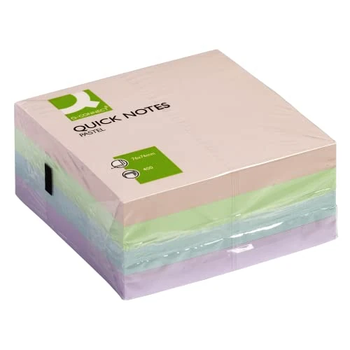 Offerta a tempo: Connect Quick Notes Cube Green, Yellow, Blue & Pink - 45% da 4.29 € a 2.34 €
