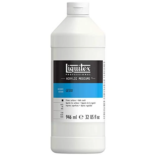 Begrenztes Angebot: Liquitex 5332 Professional Gesso, Grundierung für Acrylfarben, Licht und Alterungsbeständiger Primer, gebrauchsfertig - 946ml Flasche, weiß von 33.84 EUR auf 28.76 EUR (Rabatt 15%)