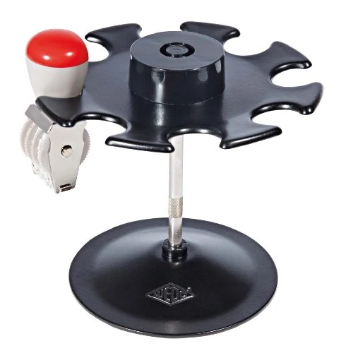 Offerta a tempo: Wedo 064801 Portatimbri da 8 Tondo, Nero — 5% da 13,95 € a 13,20 €