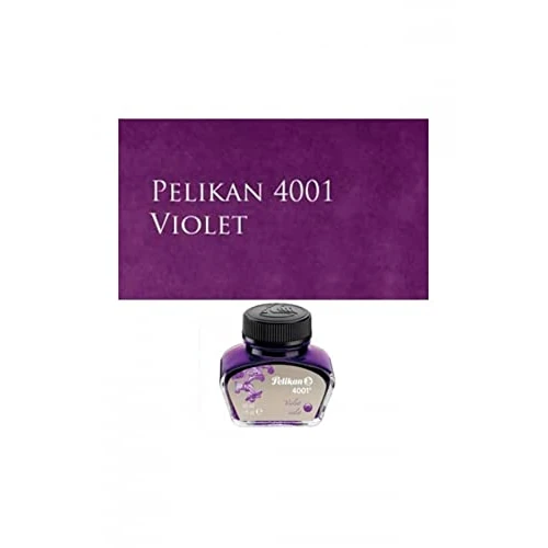 Zeitlich begrenztes Angebot: Pelikan Tintenglas Tinte 4001 Violett 30 ml, 1 Glas | Pelikan 4001 Tinte Violett 30 ml Tintenglas, brillante Farbe von 4.90 € auf 4.64 € (5% Rabatt)