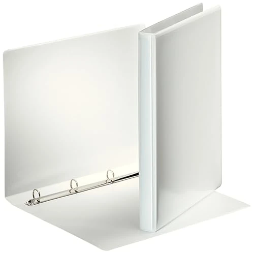 Offre limitée : Esselte - Esselte Essentials - 49700 - Classeur à anneaux personnalisable - A4 - Capacité de 140 feuilles - Carton recouvert de polypropylène - 4 anneaux - Blanc de 11.45 € à 11.45 € (0.00% de remise)