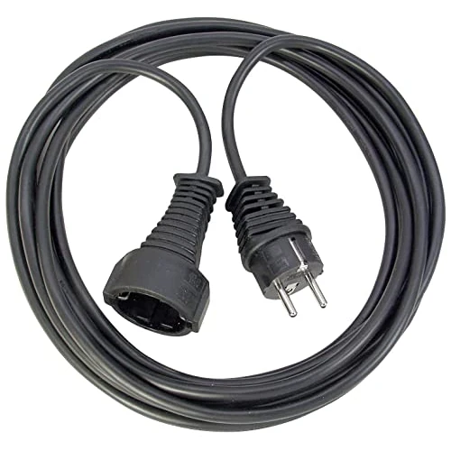 Limited-time offer: Brennenstuhl 1165440 power cable - power cables (Male/Female, Black) from 23.99 £ to 23.99 £ (save 0.00%)
