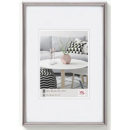 Offerta a tempo: walther design Cornice Acciaio 50 x 70 cm Galeria Cornice in plastica KD070H - 14% da 34.43 € a 29.49 €