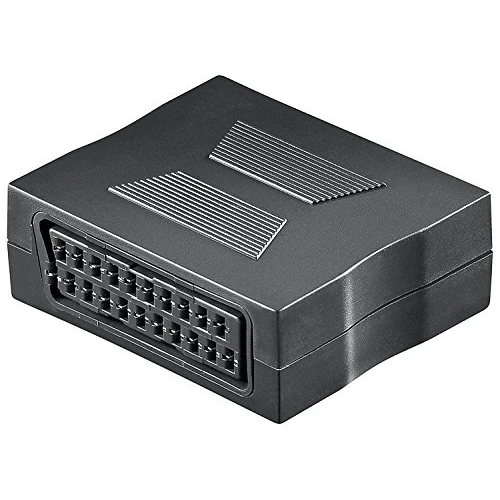 Goobay 50771 Adaptateur Péritel, Noir