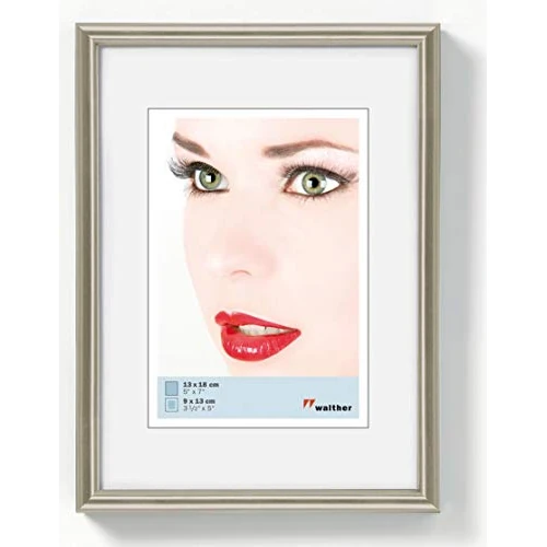 Offerta a tempo: walther design Cornice in Acciaio 15 x 20 cm Galeria Cornice in plastica KD520H - 6% da 12.28 € a 11.49 €