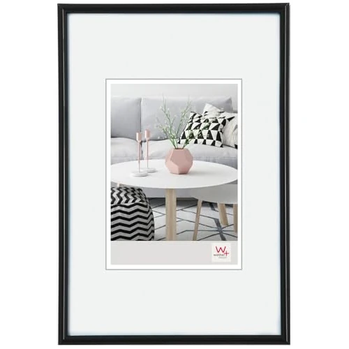 Limitiertes Angebot: walther design Bilderrahmen schwarz 40 x 60 cm Galeria Kunststoffrahmen KB460H von 24.99 EUR auf 24.99 EUR (Spare 0%)