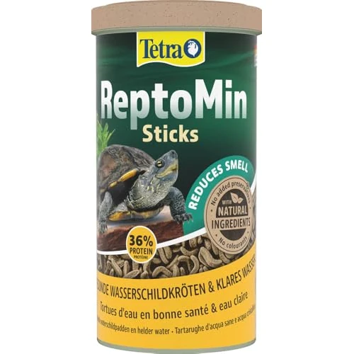 Offre limitée : TETRA ReptoMin Sticks Tortues d’Eau 1 L de 13.29 € à 12.16 € (9% de remise)