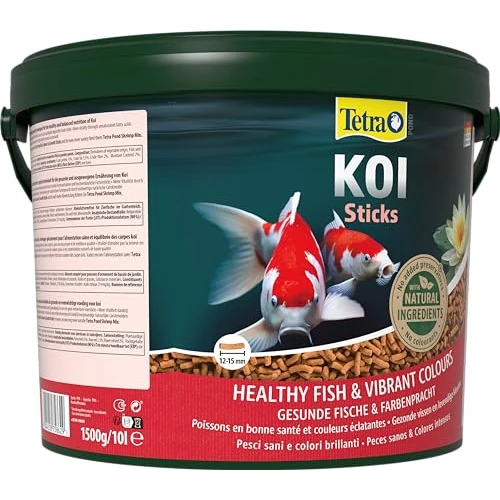 Limited-time offer: Tetra Koi Pond Fish Food Sticks 1.5kg - biologically balanced for koi fish from 23.99 GBP to 23.99 GBP (save 0%)