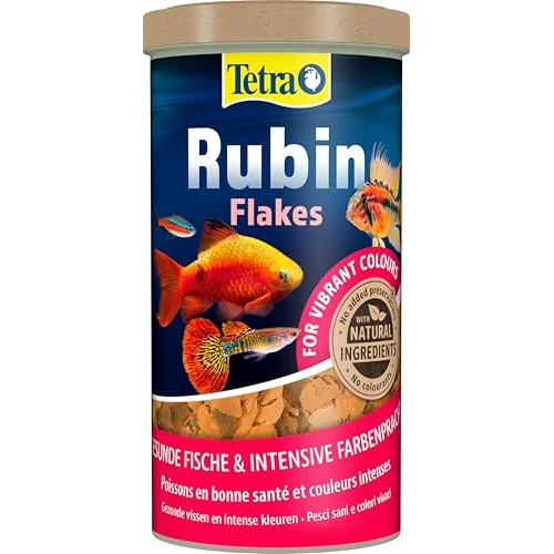 Offre limitée : TETRA TetraRubin - Aliment Complet en flocons pour Poissons tropicaux - 1L de 24.56 EUR à 24.56 EUR (remise 0%)