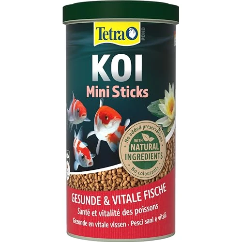 Oferta limitada: Tetra Pond Koi Mini Sticks - Alimento Koi para Peces Coloridos y una Mejor Calidad del Agua, Lata de 1 litro de 16.82 € a 16.82 € (ahorro 0.00%)