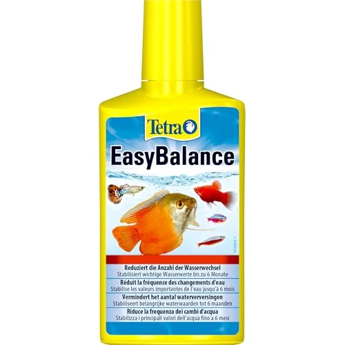 Tetra EasyBalance - Estabiliza valores importantes del agua hasta seis meses, lo que permite atrasar el siguiente cambio de agua, 250 ml (Paquete de 1)