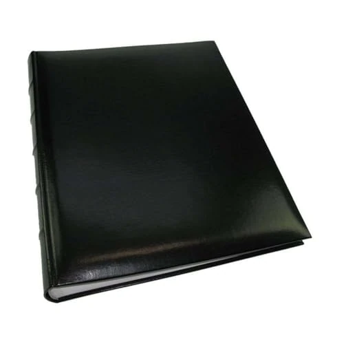 Zeitlich begrenztes Angebot: walther design Fotoalbum schwarz 30 x 37 cm Kunstleder mit erhabene Bünde, Classic FA-373-B von 40.99 € auf 12.71 € (68.99% Rabatt)