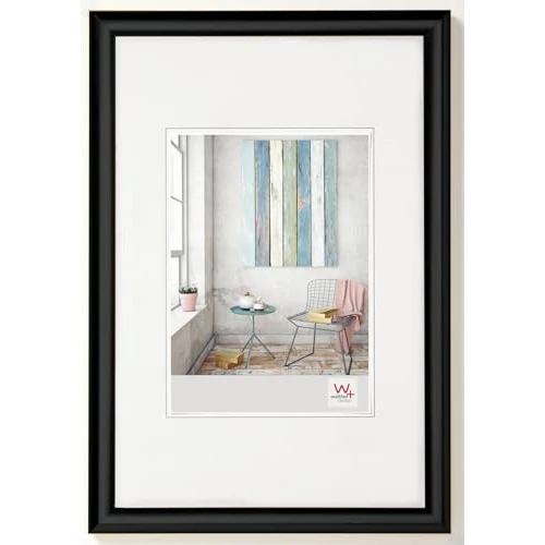 Limited offer: walther design Picture Frame Black 20 x 30 cm Trendstyle Plastic Frame KP030B from 30.42 EUR to 30.42 EUR (save 0%)