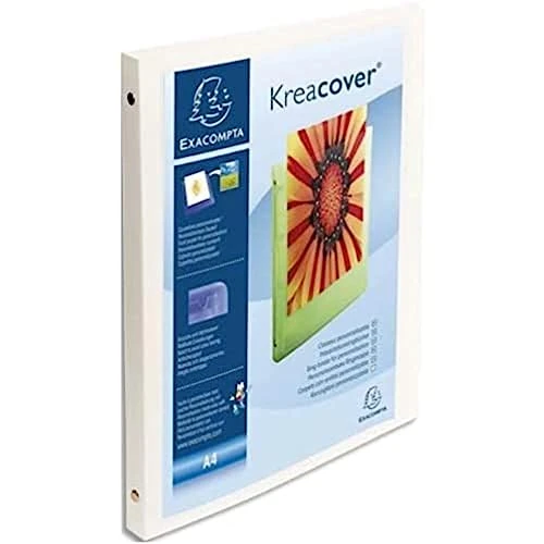Offre limitée : Exacompta - Réf. 51189E - 1 classeur PP souple opaque personnalisable 1 poche - 4 anneaux ronds 15 mm - Dos 20mm - Dimensions extérieures : 32 x 25 cm - Format à classer A4 - Coloris blanc de 4.79 € à 4.79 € (0.00% de remise)