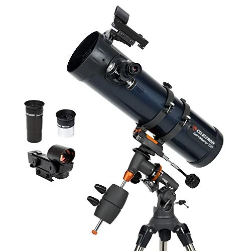Offerta a tempo: Celestron 31042 AstroMaster 114EQ Telescopio riflettore newtoniano, blu scuro - 0.00% da 254.34 € a 254.34 €
