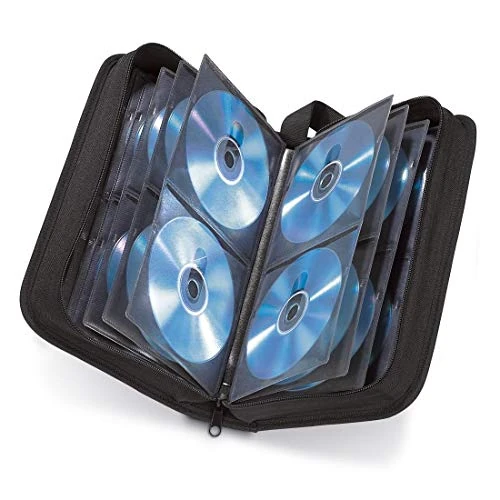 Limited-time offer: Hama CD Wallet for 64 Discs, Black from 14.72 £ to 14.72 £ (save 0.00%)