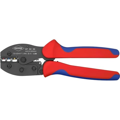 Tijdelijke aanbieding: KNIPEX PreciForce Krimptang met meer-componenten greep 220 mm, 97 52 36 van 81.33 € naar 81.33 € (0.00% korting)