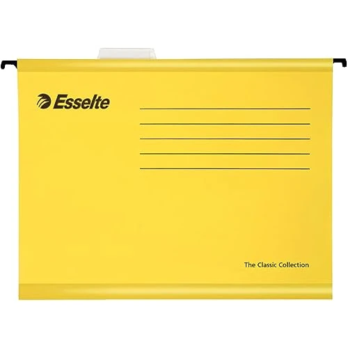 Begrenztes Angebot: Esselte Classic Hängemappen, A4, 25 Stück 1 gelb von 29.82 EUR auf 29.82 EUR (Rabatt 0%)