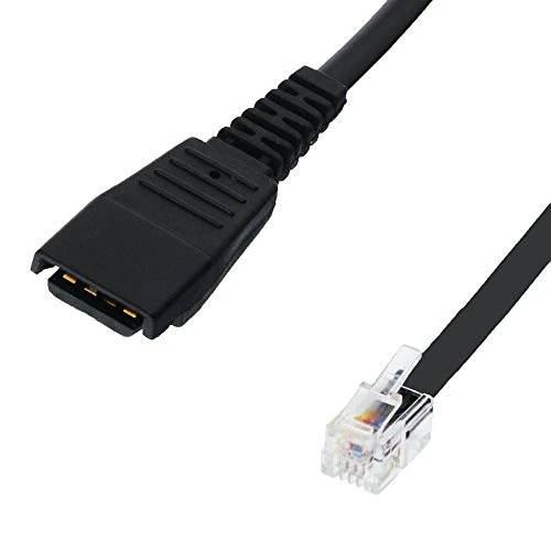 Jabra QD Cable End Piece on RJ10 (Siemens 0.5 m Smooth)