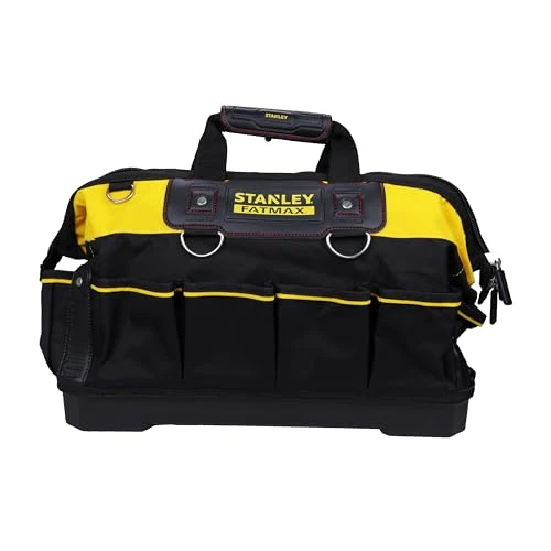 Limited-time offer: STANLEY FATMAX Technician Tool Bag, 18" Heavy Duty, Hard Waterproof Base, Multiple Pockets, Shoulder Strap, 1-93-950 from 29.00 £ to 29.00 £ (save 0.00%)