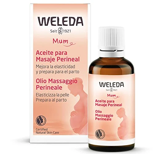 Offerta a tempo: Weleda olio massaggio perineale, prodotto cosmetico per massaggi perineo pre e post gravidanza, trattamento specifico per il pavimento pelvico, dermatologicamente testato (1x50 ml) - 38% da 13.90 € a 8.58 €
