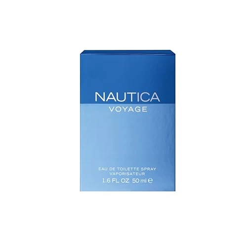 Offerta a tempo: Nautica Voyage, Eau de Toilette Spray, Profumo Uomo con Note di Mela, Cedro e Muschio - 50 ml - 41% da 20.90 € a 12.26 €