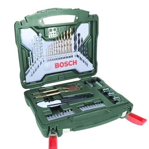 Limited-time offer: Bosch 50-Pieces X-Line Titanium Drill and Screwdriver Bit Set (for Wood, Masonry and Metal, Accessories Drills) from 30.31 GBP to 13.39 GBP (save 56%)