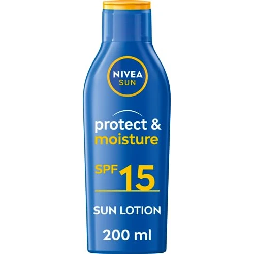 Offre limitée : Nivea Sun Moisturising Sun Lotion Medium SPF15 With Immediate UVA / UVB Protection - 200ml de 16.45 € à 16.45 € (0.00% de remise)
