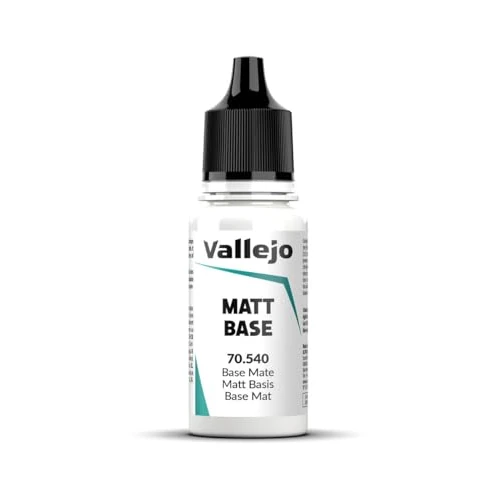 Vallejo Model Color Pintura Acrílica Incolor Acabado Mate, 18 ml. Autonivelante y Sistema BSL para Modelismo y Figuras