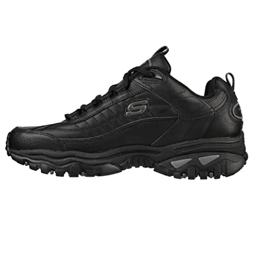 Offerta a tempo: Skechers Energy Afterburn, Scarpe Sportive Outdoor Uomo, Nero, 41.5 EU - 27% da 76.99 € a 55.92 €