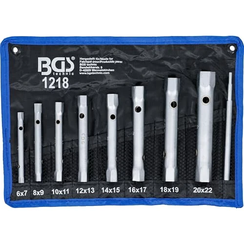 Limited offer: BGS 1218 | Box Spanner Set | 6 x 7-20 x 22 mm | 9 pcs. from 20.44 EUR to 16.40 EUR (save 20%)