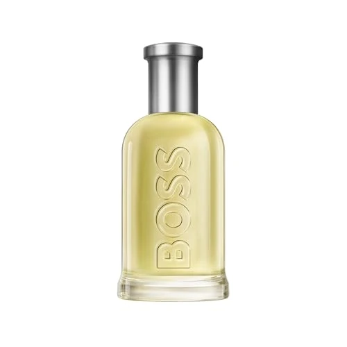 BOSS Bottled Eau de Toilette After shave Balm para hombre de 100 ml | Bálsamo After shave con notas amaderadas, manzana y canela | larga duración