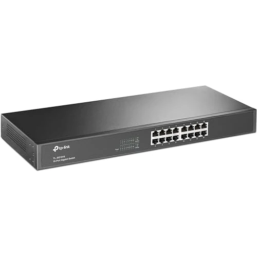 Oferta limitowana: TP-Link TL-SG1016 | Niezarządzalny przełącznik Gigabit 16× RJ45 10/100/1000 Mb/s | Obudowa rack 19" | Plug & Play z 256.07 zł na 256.07 zł (oszczędź 0.00%)