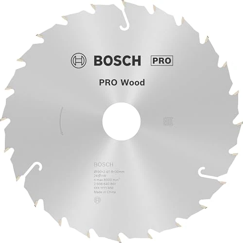 Offerta a tempo: Bosch 1x Lama per sega circolare PRO Wood a filo per seghe portatili (per Legno tenero, Legno duro, Ø mm, Professional Accessorio Sega circolare portatile) - 0.00% da 28.31 € a 28.31 €