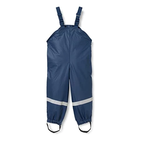 Offerta a tempo: Playshoes Pantaloni Fango, Salopette Antipioggia, Sfoderati, Unisex - Bambini e ragazzi, Marino, 140 - 15% da 25.99 € a 21.99 €