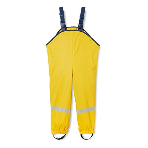 Limited offer: Playshoes Unisex Kid's Mud Trousers, Rain Dungarees, Textile Lining Wind and Waterproof Pants Rainwear from 31.00 EUR to 31.00 EUR (save 0%)