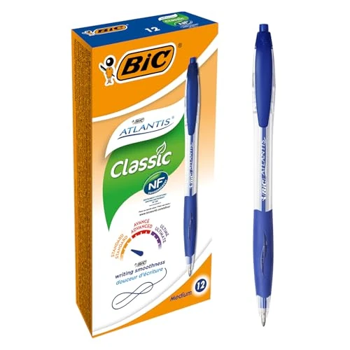 Offerta a tempo: Bic - 12 Penne Blu a Sfera — 47% da 14,61 € a 7,79 €