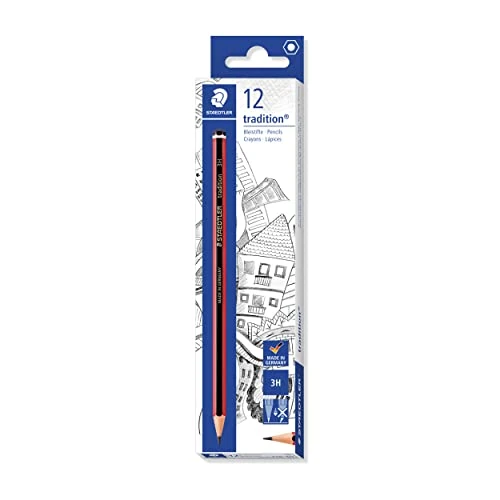 STAEDTLER 110-3H Matite tradizionali 3H - Scatola da 12