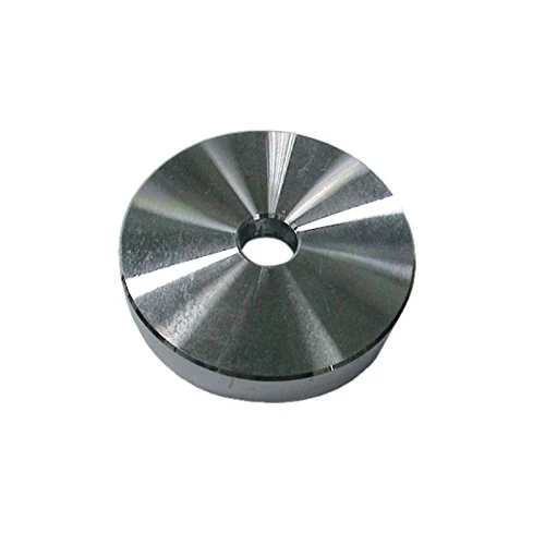 Reloop RP Puck - adatto a tutti i giradischi, per la riproduzione di dischi in vinile da 7", argento