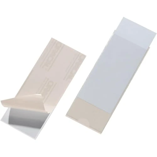 Limited-time offer: Durable Pocketfix 807519 Self Adhesive Name Plate 150 x 58 mm Transparent Pack of 10 from 9.73 £ to 9.73 £ (save 0.00%)