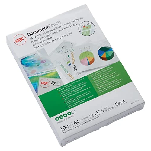 Oferta limitada: Gbc 3200746 - Caja de 100 bolsa de plástico A3, 303 x 426 mm de 86.19 € a 65.35 € (ahorro 24%)