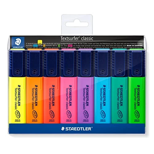 Oferta limitada: STAEDTLER 364WP8 - Marcadores fluorescentes, 8 Unidades ( Paquete de 1) de 13.42 € a 13.42 € (ahorro 0.00%)