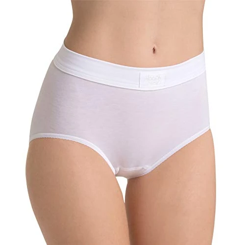 Zeitlich begrenztes Angebot: Sloggi Damen Unterhose Double Comfort Maxi, 40, Weiß von 15.00 € auf 11.00 € (27% Rabatt)
