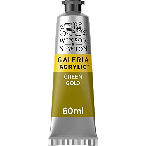 Offerta a tempo: Winsor & Newton Galeria Colore Acrilico 60 ml - Verde Dorato - 0.00% da 6.25 € a 6.25 €