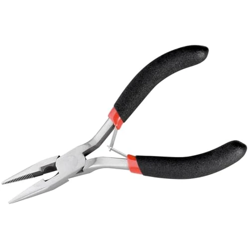 Offre limitée : Fixpoint 77098 Pince à becs demi-rondes avec embouts striés, 125mm de 7.83 € à 7.83 € (0.00% de remise)