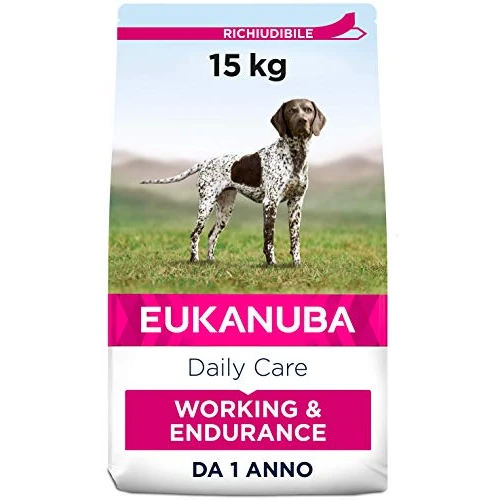 Eukanuba Chien Daily CareTravail&Endurance au Poulet 15kg